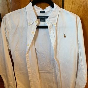 Ralph Lauren button down shirt size 8